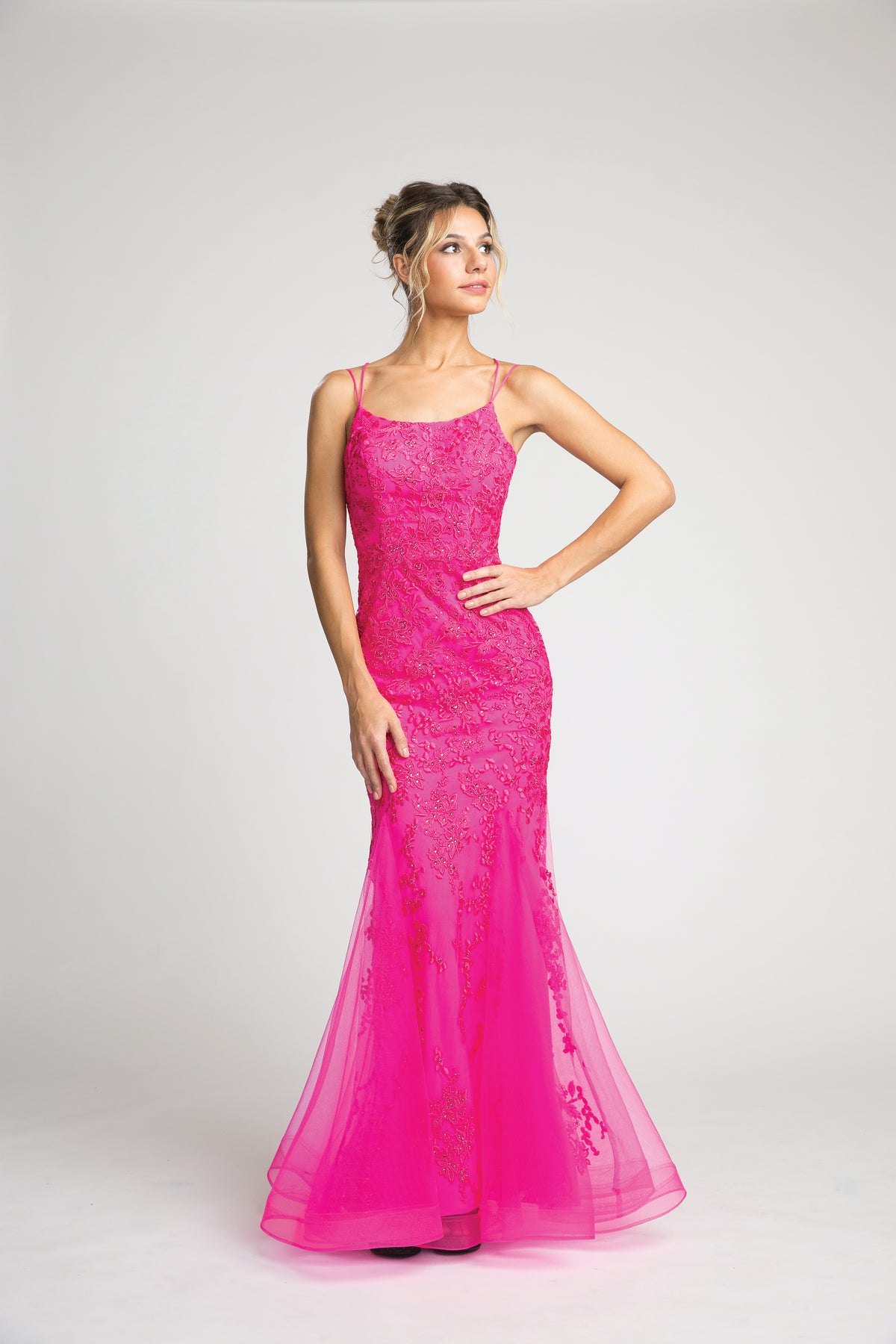 Fiesta 67056 Glittering Mermaid Gown - NORMA REED