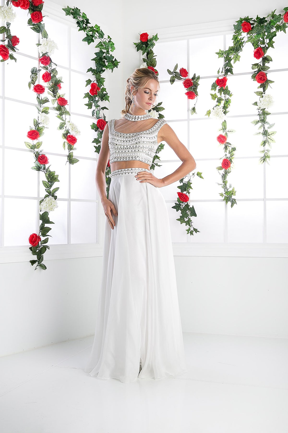 TWO PIECE PROM DRESSES