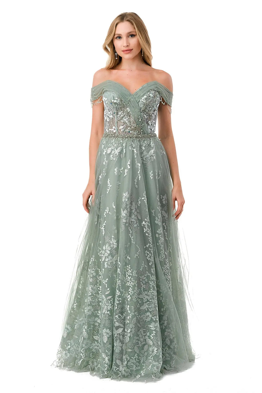 Sage Green Prom Dresses - NORMA REED