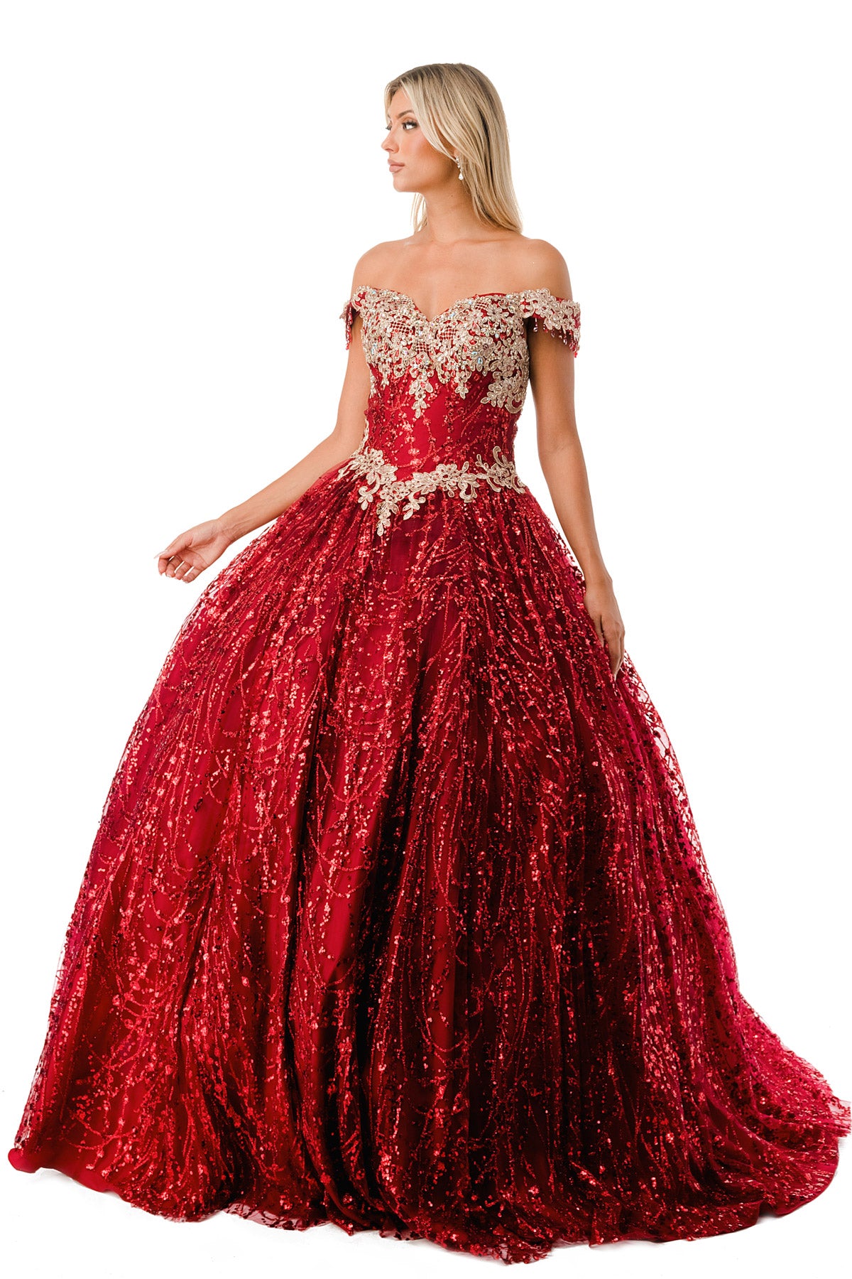 Burgundy Quinceanera Dresses