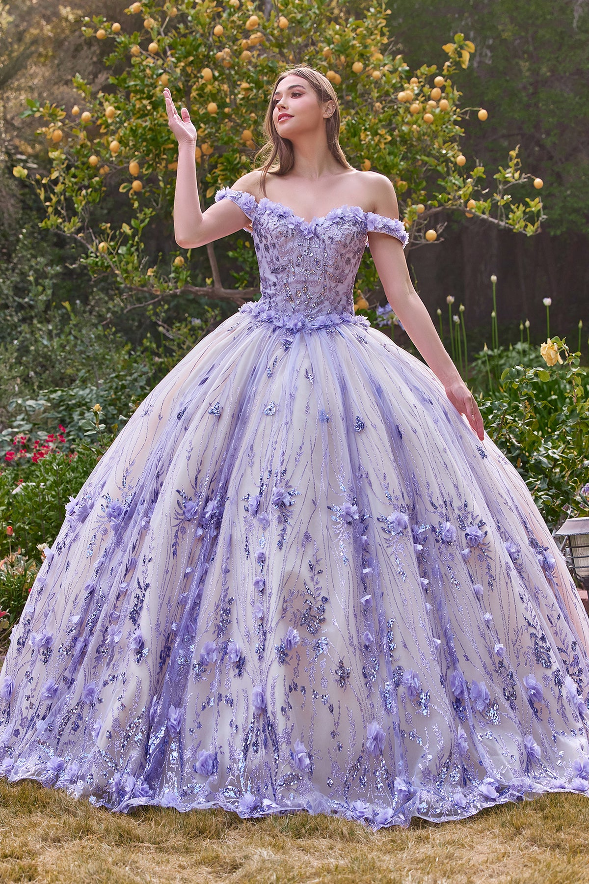 Lilac Quinceanera Dresses