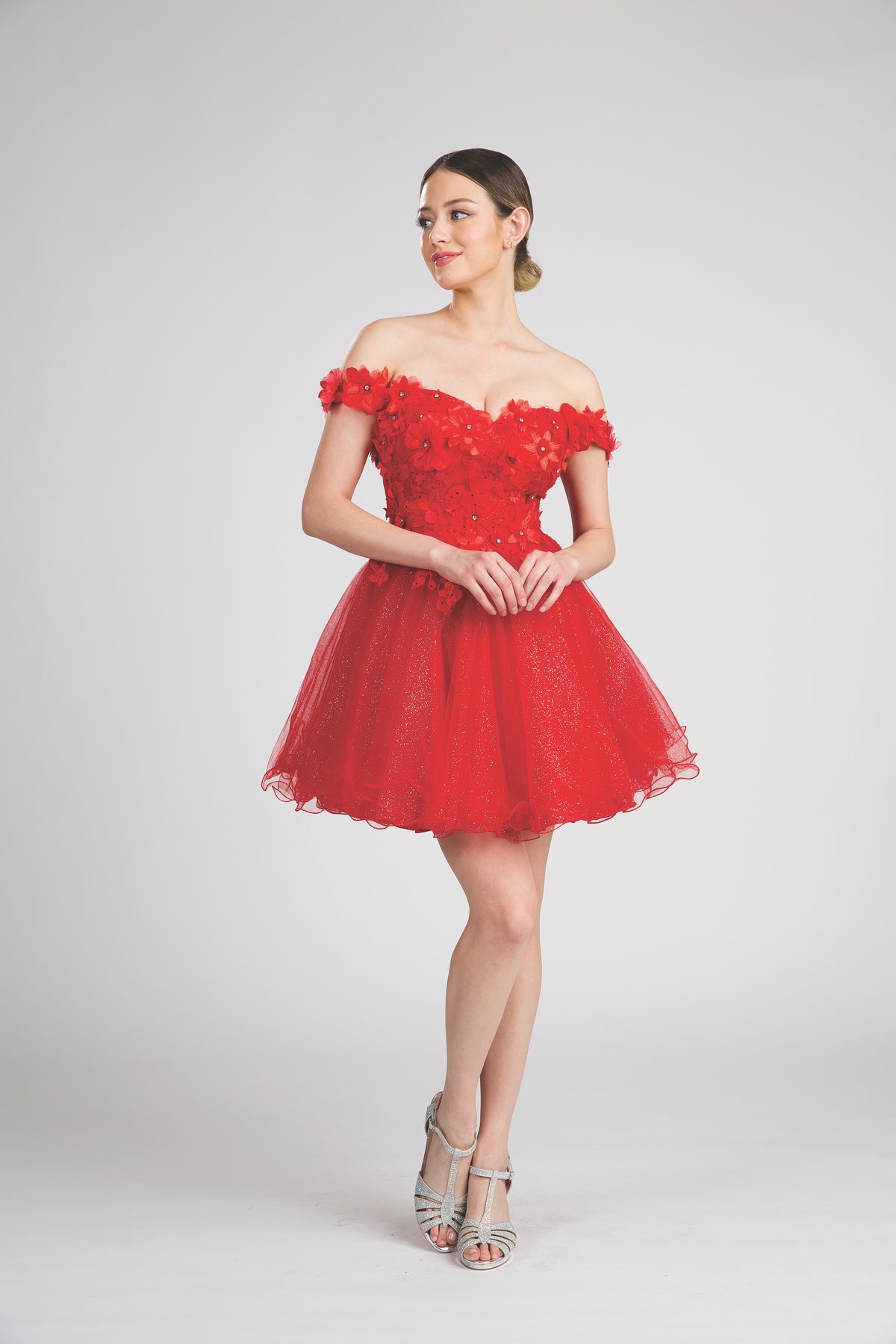 Red Hoco Dress