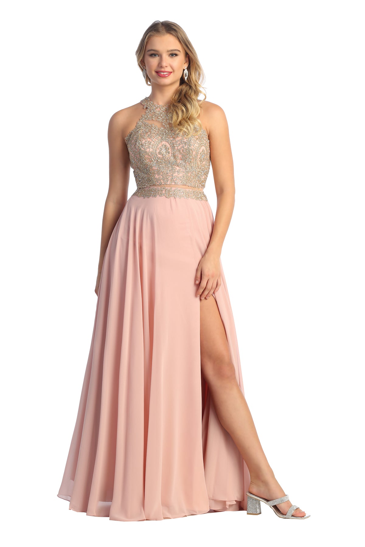 Two Piece Prom Dresses