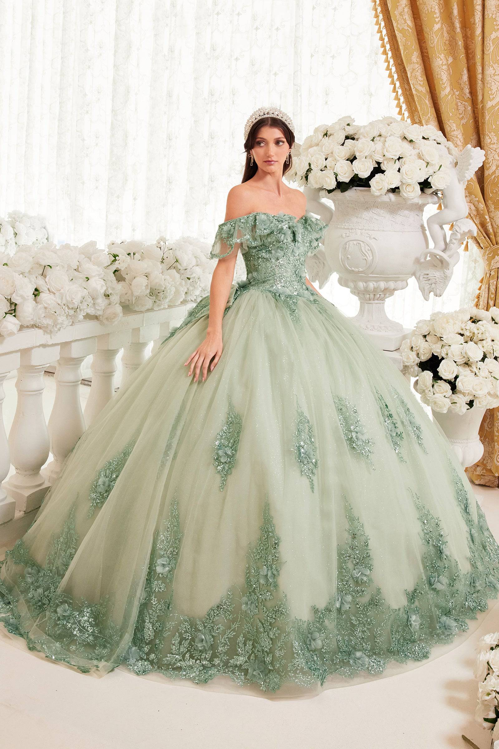 elegant gown for debut